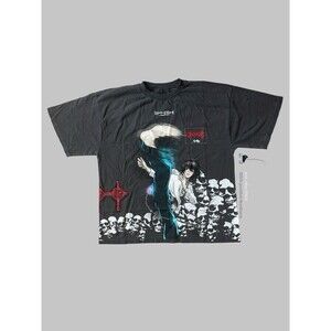 Civil Regime x Death Note Light 199x Side By Side Tee Shirt Men’s Large NWT